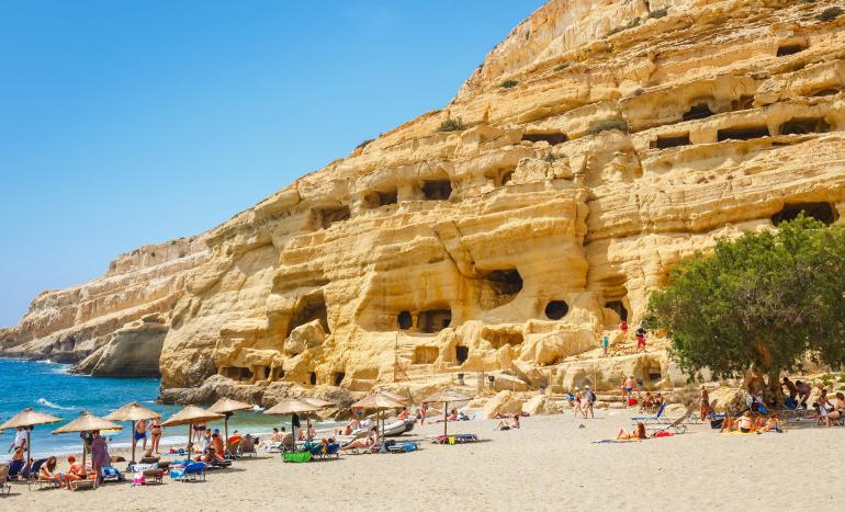 Matala beach