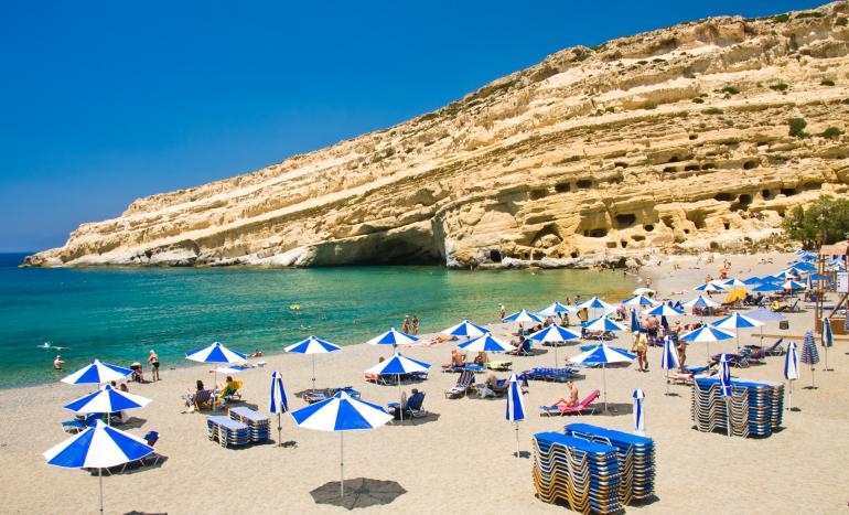 Matala beach