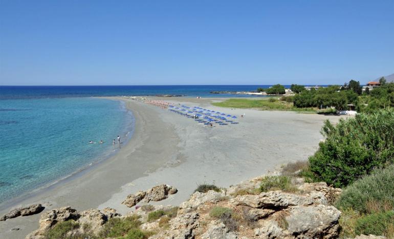 Strand von Frangokastello