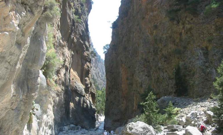 Το φαράγγι της Σαμαριάς