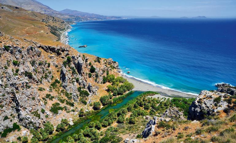 Palmenstrand von Preveli