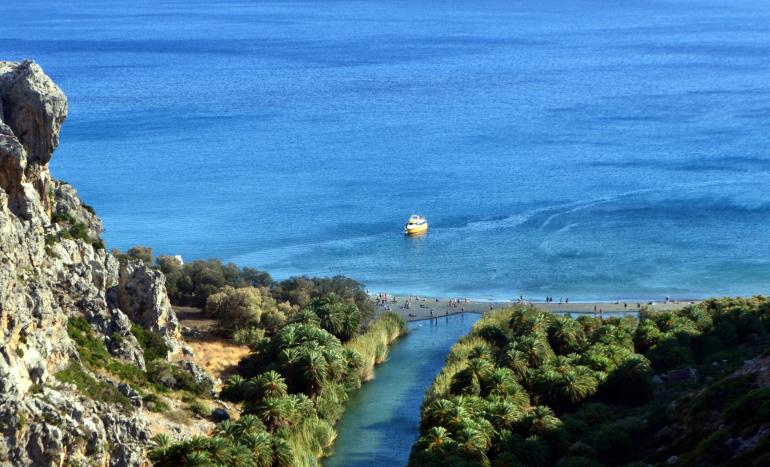 Palmenstrand von Preveli