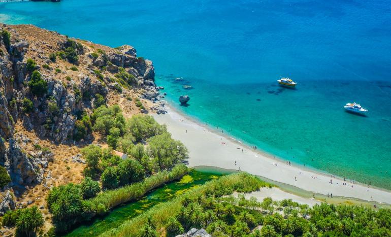 Palmenstrand von Preveli