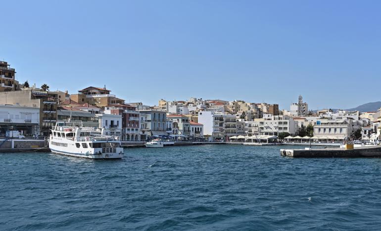 Der Hafen von Agios Nikolaos