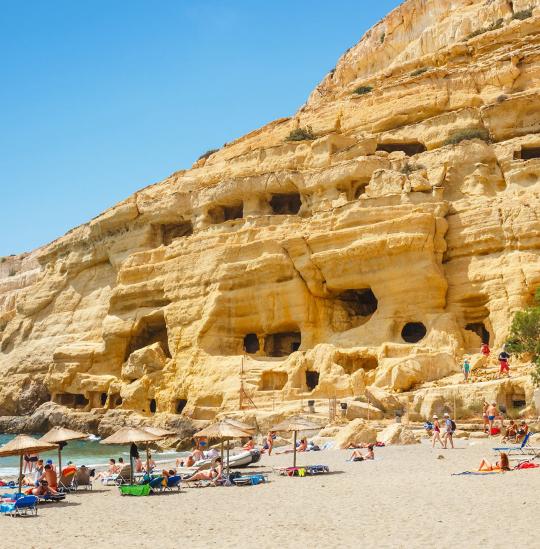 Matala beach